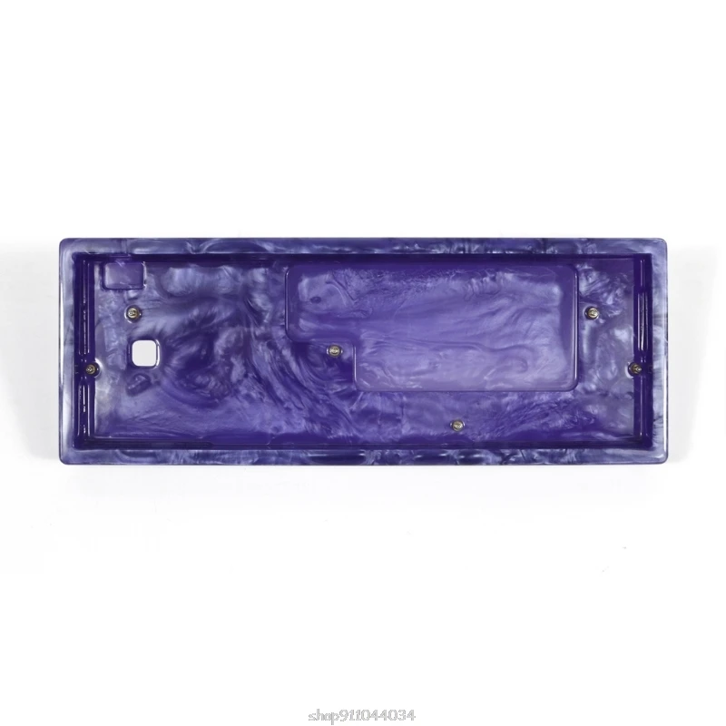 

New Arrival Keyboard Case Resin Light Case Milk Shell PCB Costar Plate For 60% GH60 DZ60 XD60 Poker2 Mechanical Keyboard Mar25