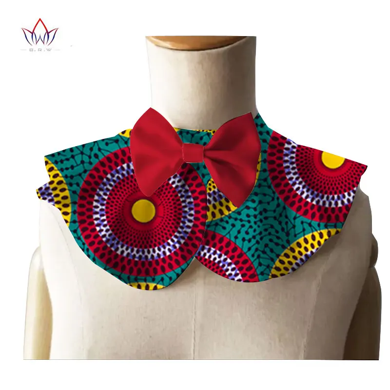 2017 Африканский Новый Ложные Воротник и бантом Красочные Съемная Ошейники