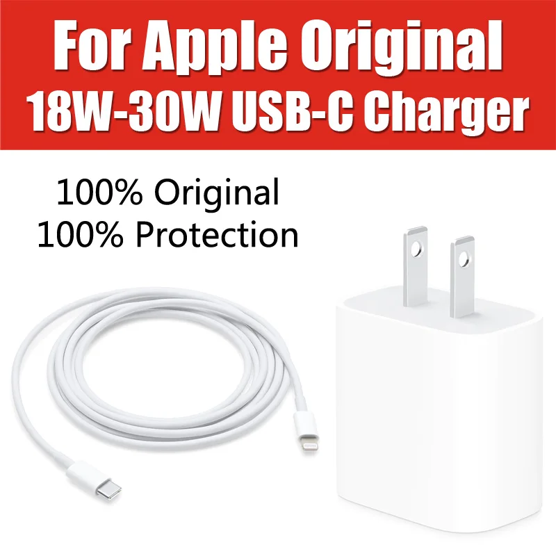 Модель: A1720 оригинальное зарядное устройство USB PD для Apple iPhone 11 Pro Max 18 Вт USB-C адаптер питания MU7T2_GEO_US
