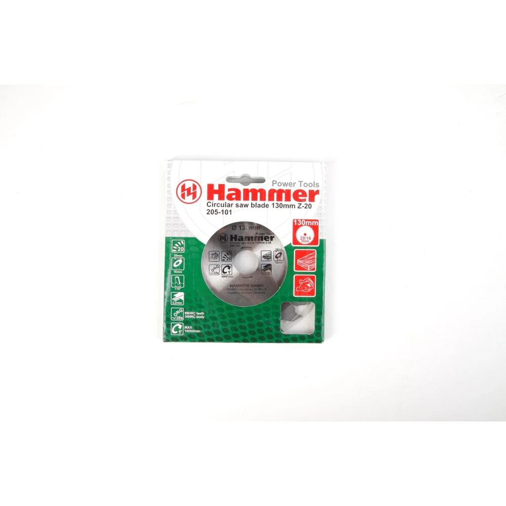 Диск пильный Hammer Flex 205-101 CSB WD 130мм*20*30/20/16мм по дереву | Инструменты