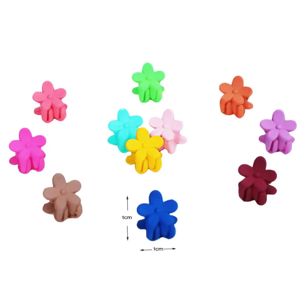 10/20/50 шт Одежда для детей малышей девочек маленькая Заколка крабик милые яркие