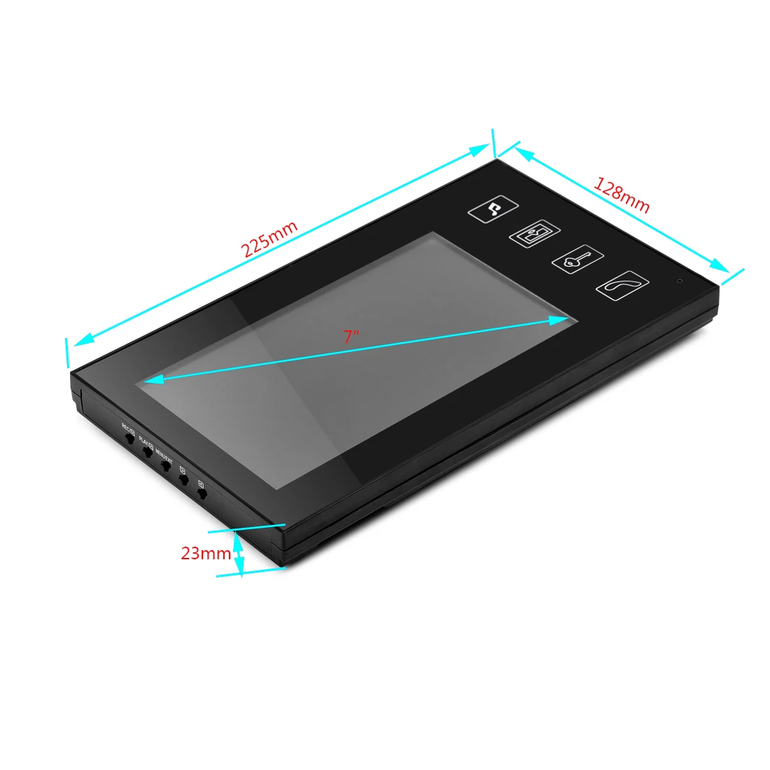 Видеодомофон Yobang с сенсорной клавиатурой и функцией ночного видения |