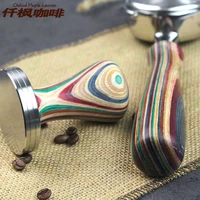 new model colorful wonden 58 5mm coffee tamper 304 stainless stee tamper coffee bean press