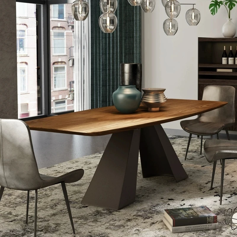 

Rama Dymasty Nordic Dining Room Set Home Furniture modern marble dining table and chairs,rectangle table