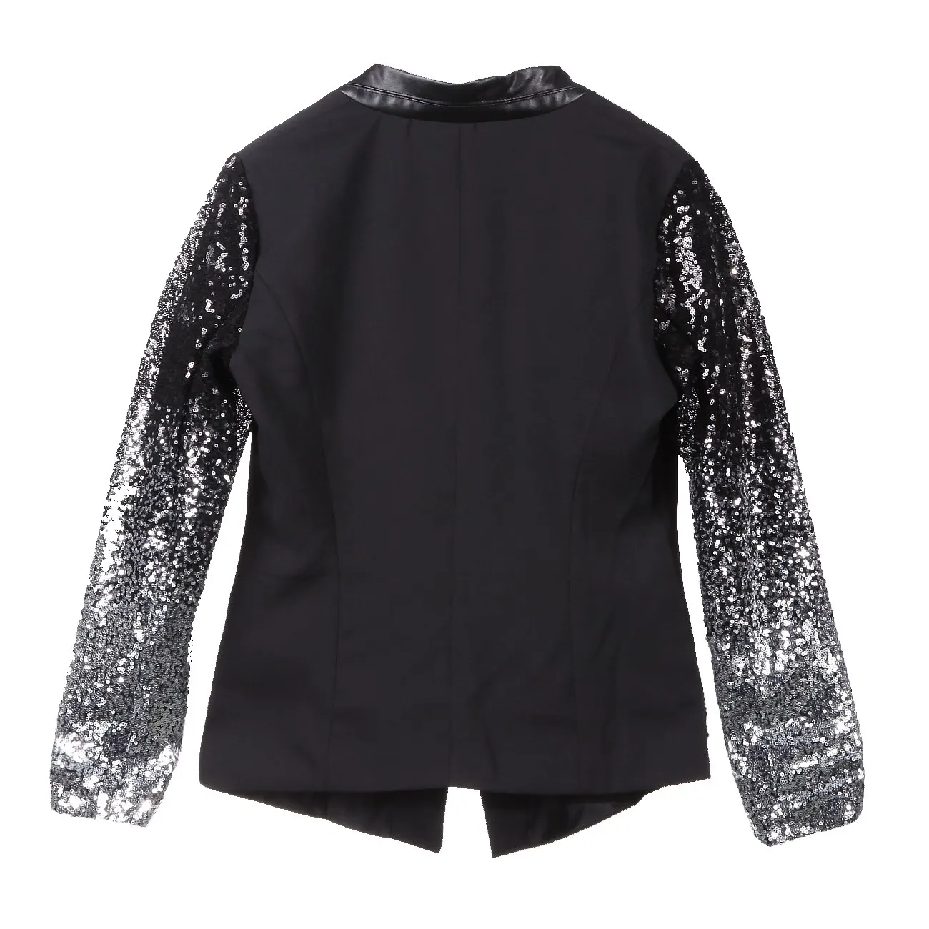 

Woman Autumn Jackets Office Lady OL Slim Long Sleeve Jacket Sequined Sequins Tops Short Cardigan Outwear Coat