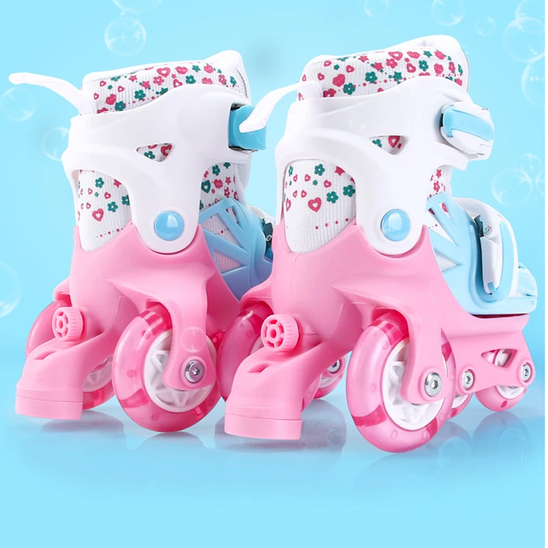 Комплект роликов для маленьких мальчиков и девочек начинающих|Обувь роликов| |