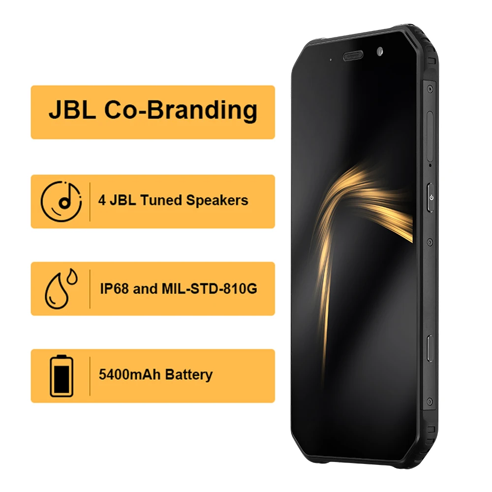 AGM A9 прочный смартфон 5 99 &quotFHD + 5400 мАч Быстрая зарядка 3 0 4G 64G 32G IP68