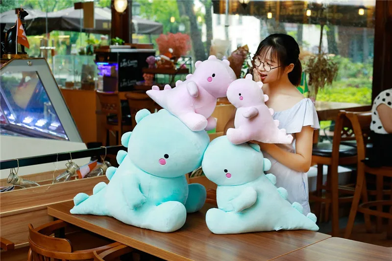 30/40/50 см Новое поступление Kawaii динозавров плюшевые куклы для детей милый толстый динозавр, игрушка игрушки рождественские подарки для детей свадебные подарки