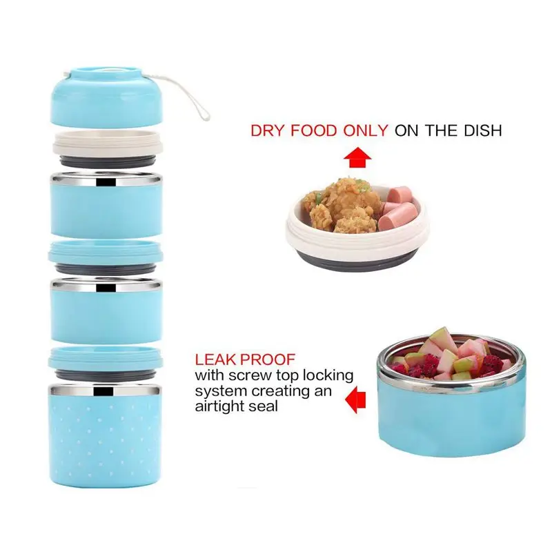 Горячие XD-Ланч-бокс из нержавеющей стали герметичные контейнеры для хранения