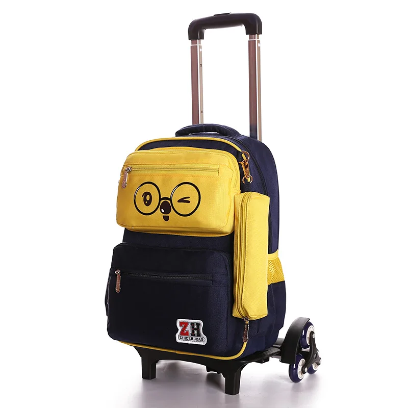 3 шт./компл. Новый Детский чемодан для подъема по лестнице школьная сумка на