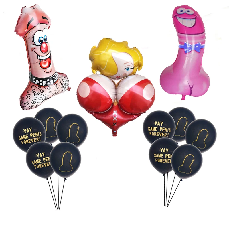 Ура же пенис навсегда шары сиськи воздушных шаров Inflateble шар курица вечерние