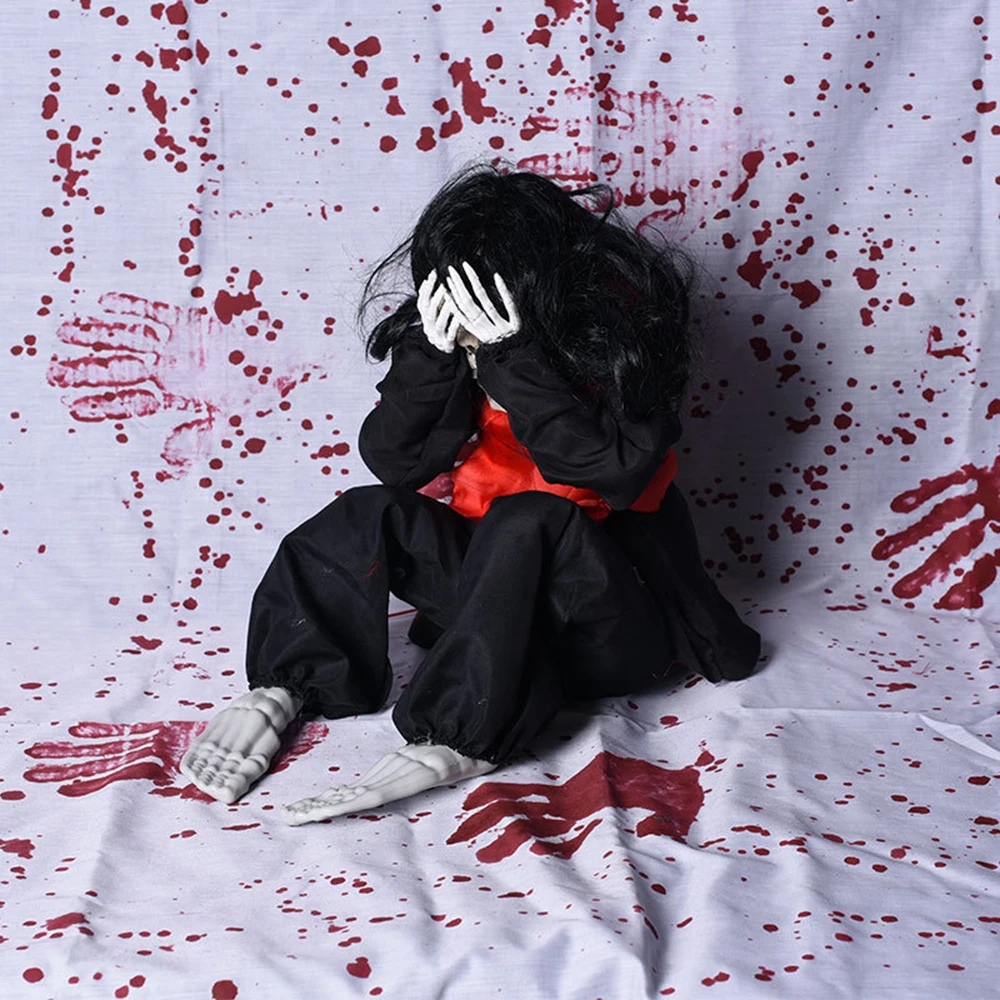 Креативный подарок сидящий призрак Голосовое управление Электрический