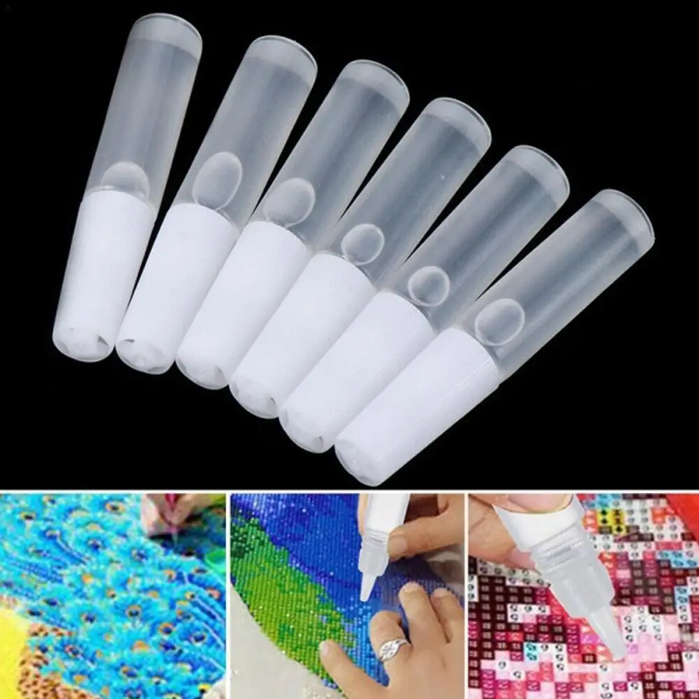 

6ml/10ml/15ml Glue Children's DIY Environmental Collage Quick-drying Transparent Glue Glue Crafts Fabric B8N6