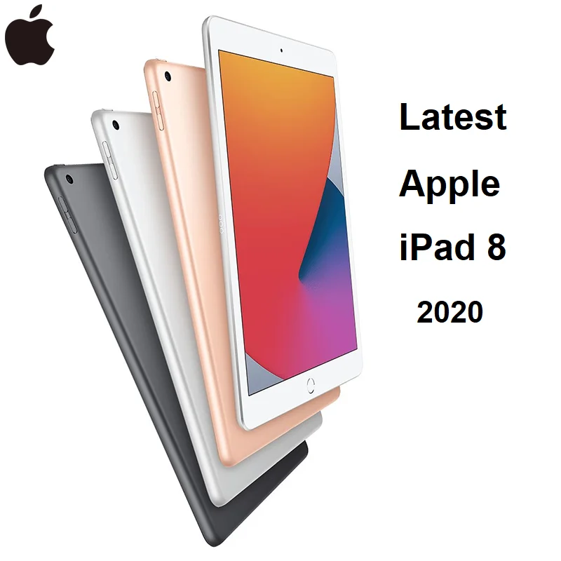 Оригинальный Новый Планшет Apple iPad 8th 2020 A12 Bionic дисплей 10 2 дюйма Retina 128 ГБ тонкий