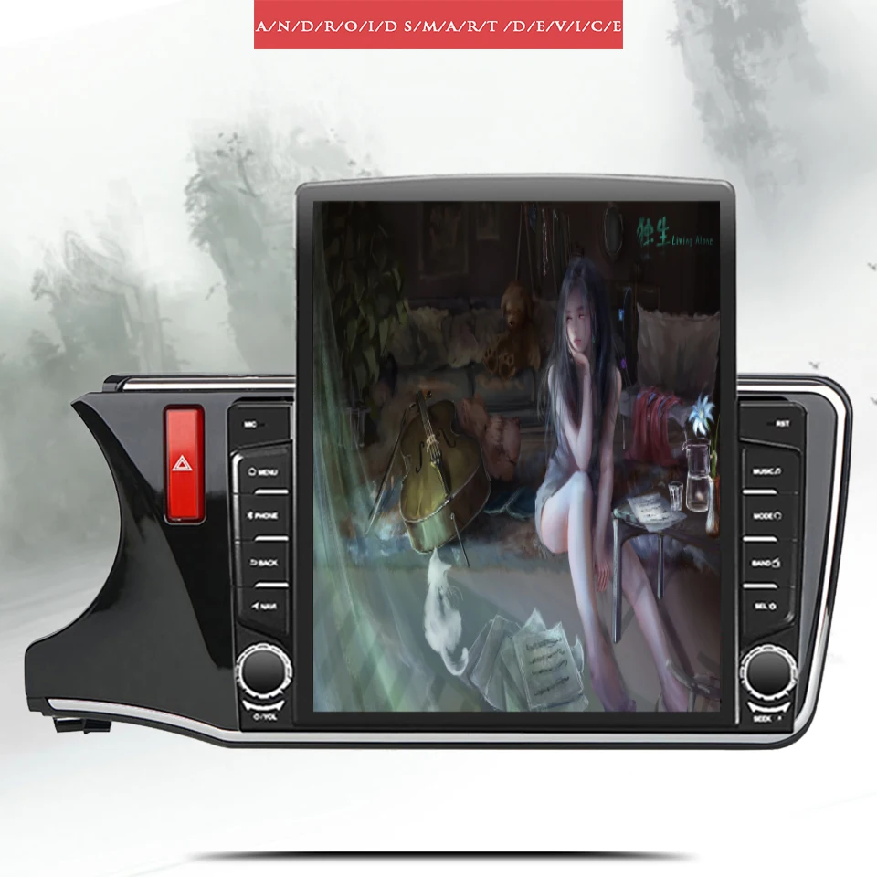 Автомобильный Dvd-плеер 9 7 дюймов Android 2014 ОЗУ 8 Гб Gps для honda city LHD 2017 автомобильное