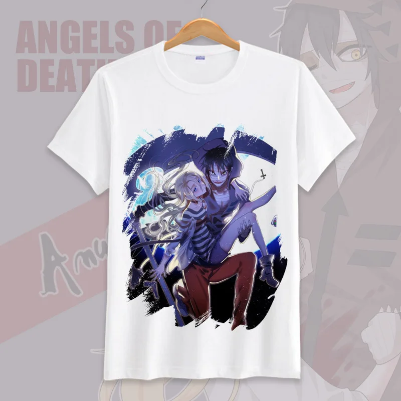 Футболка для косплея ангелов смерти из японского аниме футболка Rachel Gardner Айзек