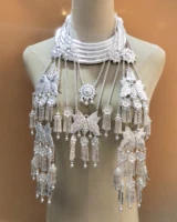 miao people hang a butterfly in a five layer collar national collars hmong necklace
