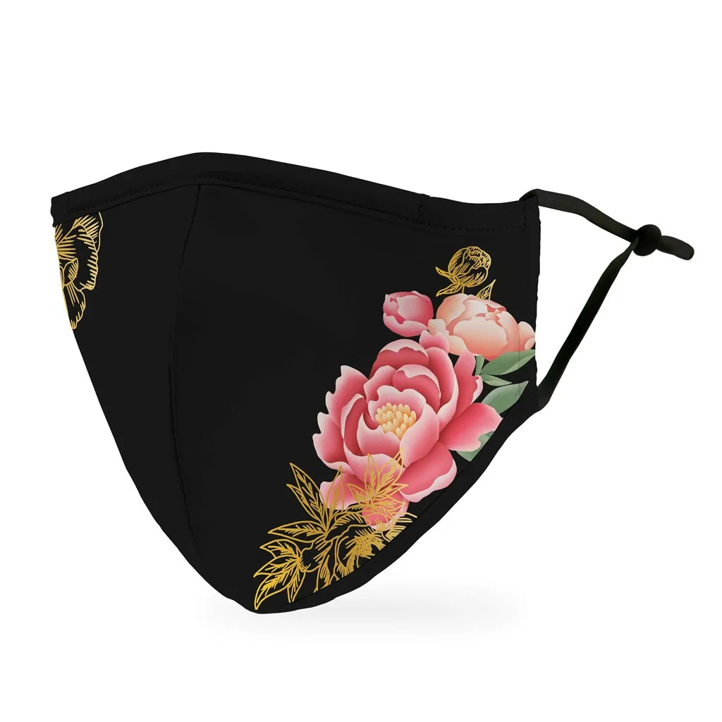 Маска с фильтрами для взрослых Unsiex мягкая хлопковая дышащая маска рта лица улицы