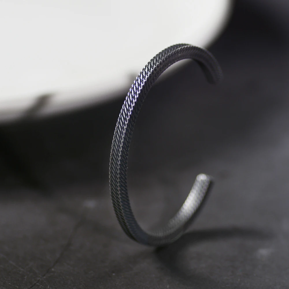 Браслеты из титановой стали ювелирные аксессуары для мужчин и женщин браслеты
