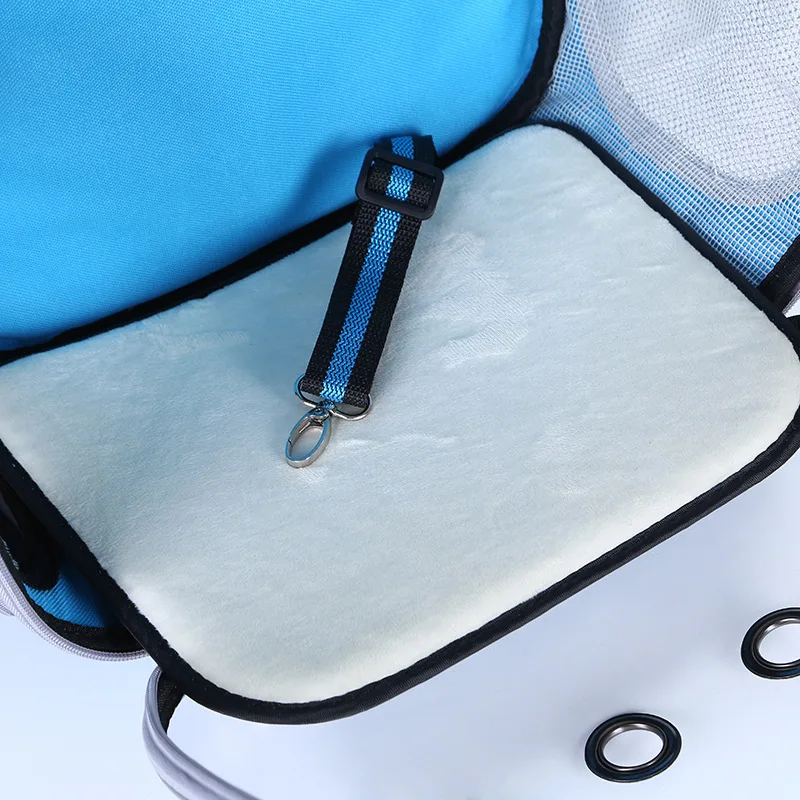 

Panoramic side opening transparent pet backpack out carrying bag cat bag dog bag space pet backpack breathable cat
