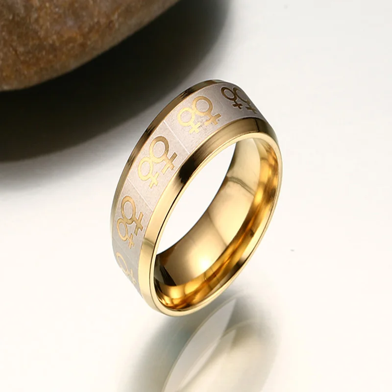 2021 ЛГБТ модные и простые Стильные аксессуары из титановой стали индивидуальное