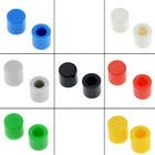 70 шт., 7 цветов, пластиковая крышка для кнопок серии 6*6, тактильная крышка кнопочного переключателя A56 6x6 мм, зеленый, черный, белый