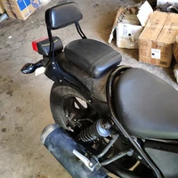 sturdy motorcycle detachable backrest sissy bar luggage rack for honda rebel cmx300 cmx500 cmx 300 500 2017 2021