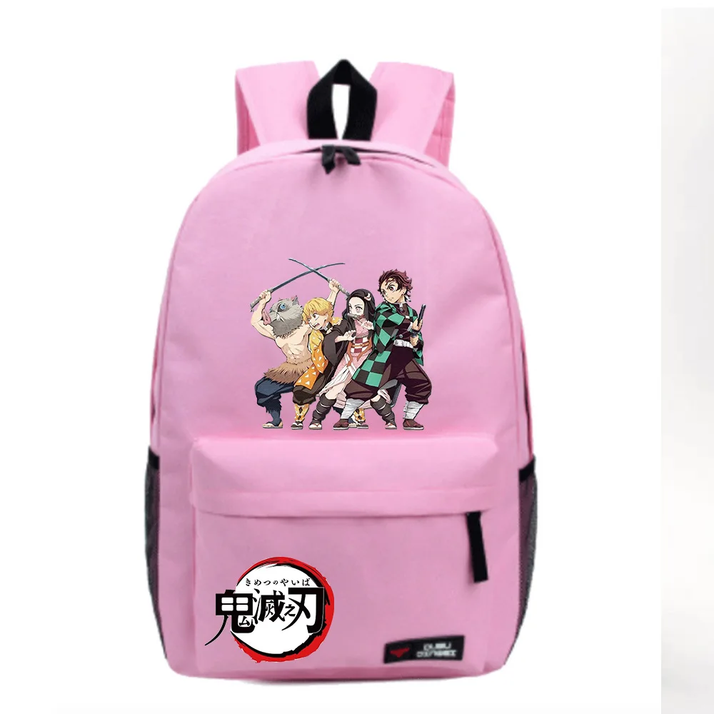 2020 школьная сумка с лезвием из аниме рассекающий демонов рюкзак Kadomon Tanjirouni Bean Zenyi