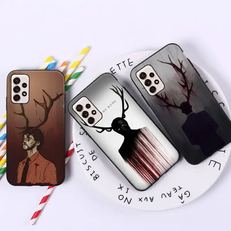 

Hannibal eat the rude TV series Phone Case For Samsung galaxy A S note 10 12 20 32 40 50 51 52 70 71 72 21 fe s ultra plus
