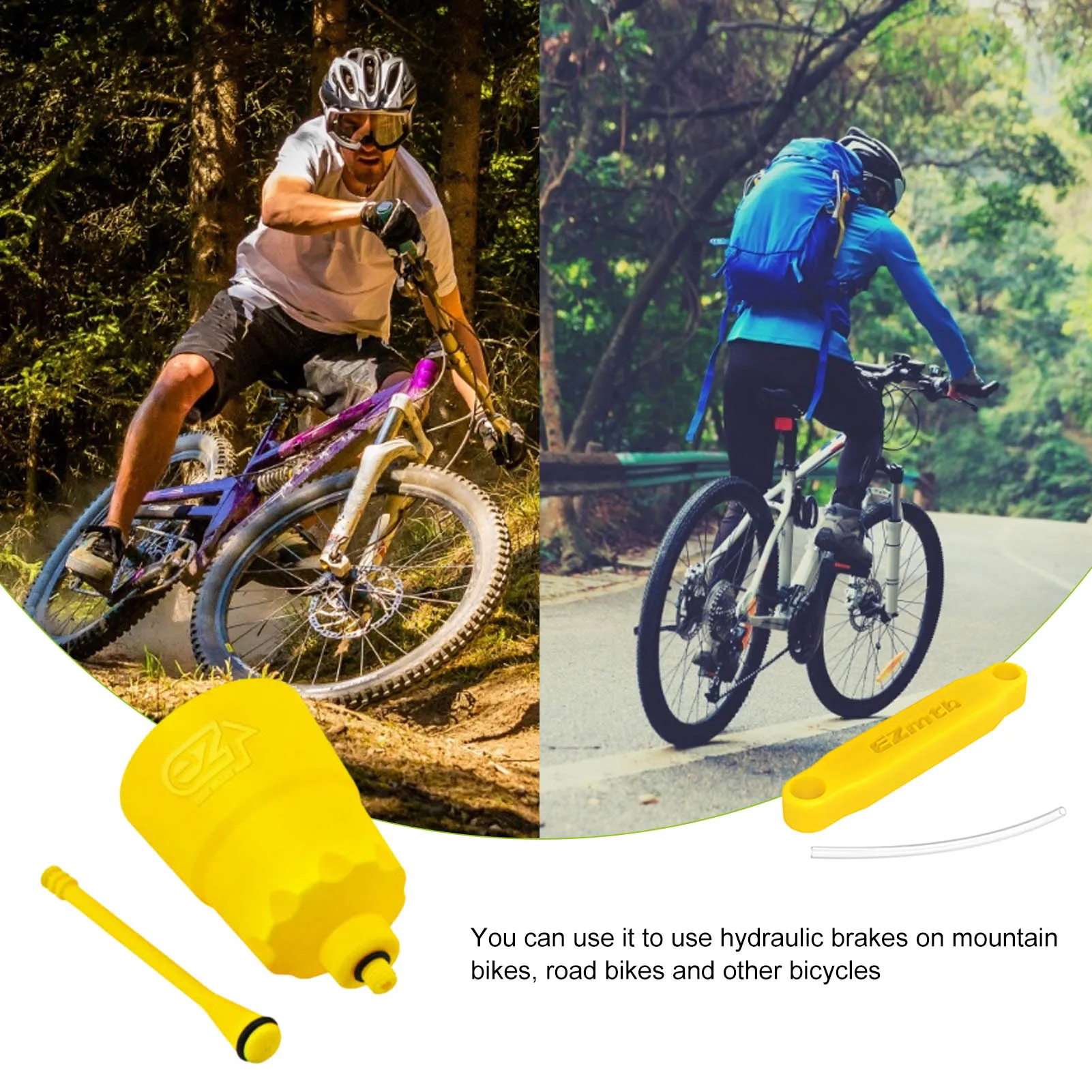 

MTB Bicycle Hydraulic Oil Funnel Bleed Kit Disc Brake Oil Drain Kit Durable Oil Injector Set For SHIMANO Bicycle Accessories