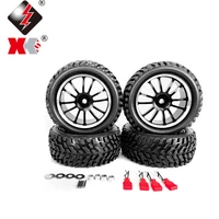 4pcs upgraded larger tires wheels 12mm hex for wltoys 144001 124018 124019 rc car vehicles model parts