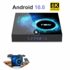 Приставка Смарт-ТВ T95 Max, Android 10, 6K HD, поддержка нескольких медиа-плееров, видео форматы, PK X96 max plus, ТВ-приставка android 2020
