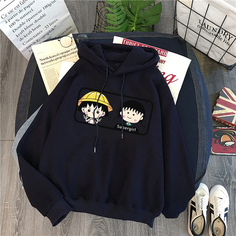 

Winter Hoodie Woman Pullovers Sweatshirt Hoodies Women Sudaderas Hooded Cartoon Streetwear Fleece Oversized Loose Autumn &Spring