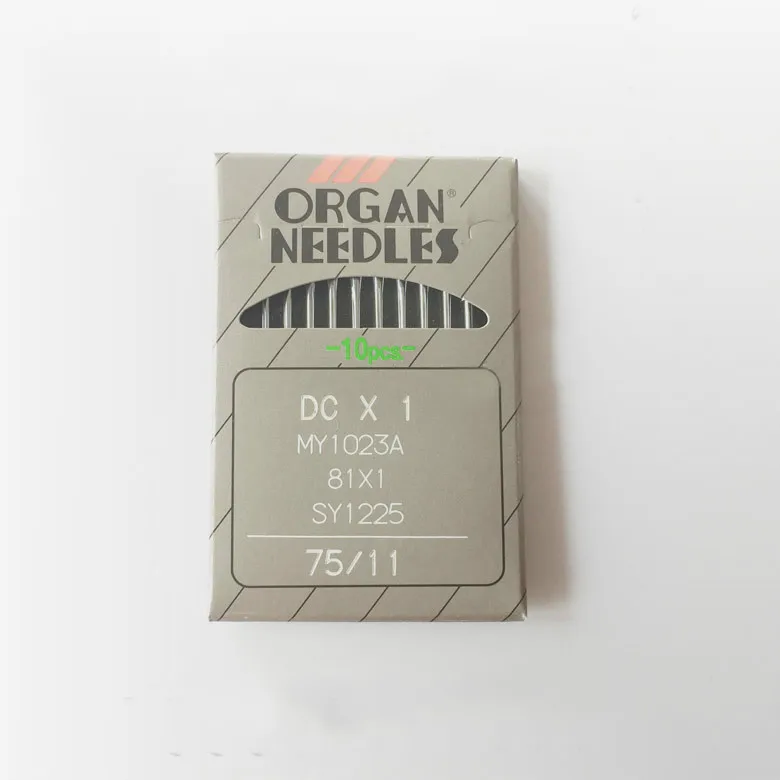 DCX1(75-11) 10 шт./лот высокое качество иглы organ DBX1 DCX1 DPX5 UYX128GAS для промышленные прямострочные швейных машин Singer, juki brother - Цвет: DCX1(75-11)