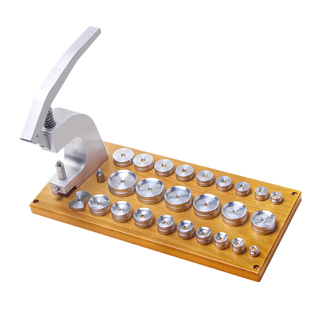 Чехол для задней панели часов с хрустальным стеклом и зажимом 25 штампов |