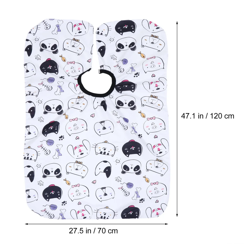 

Cartoon Kids Waterproof Salon Barber Cape Haircut Hairdresser Styling Apron