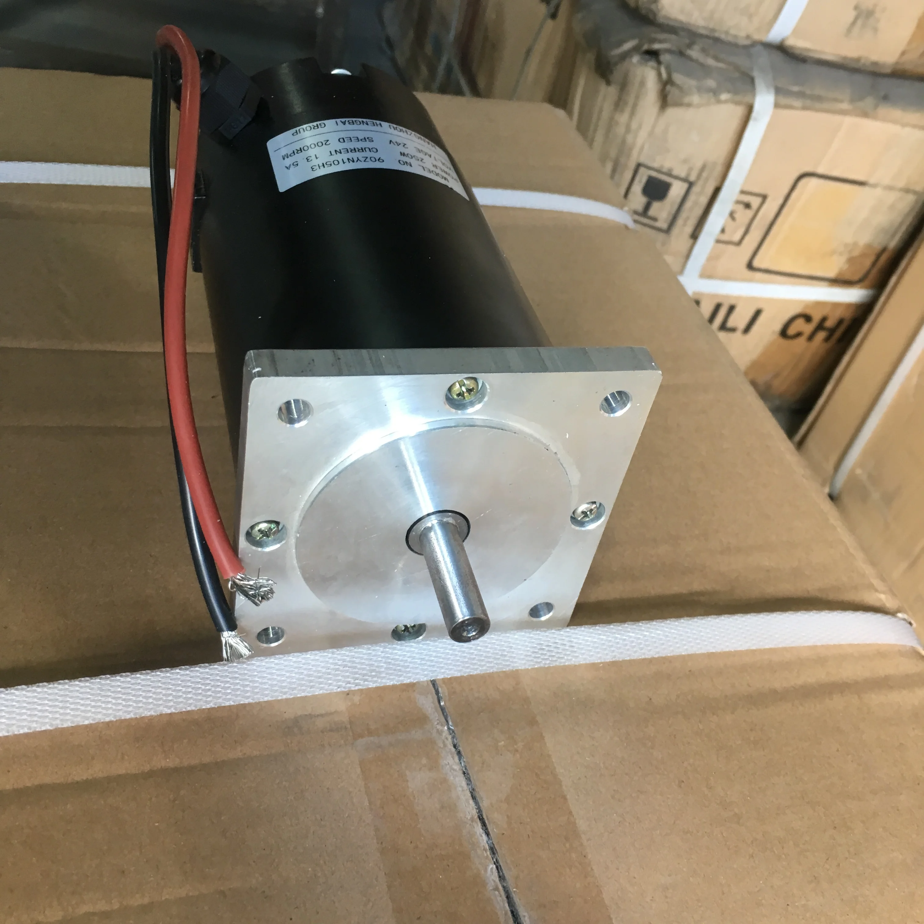 

24V DC brushed 250W 6000rpm 90ZYT series motor