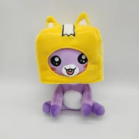 1 lankybox toy plush detachable cartoon robot soft childrens birthday christmas gift girls pillow