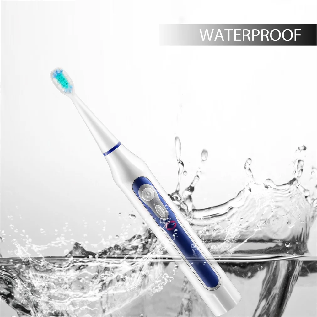 

Sonic Electric Toothbrush With Uv Sanitizer Cordless Rechargeable Deep Clean 3 Brush Heads 5 Brushing Modes Waterproof