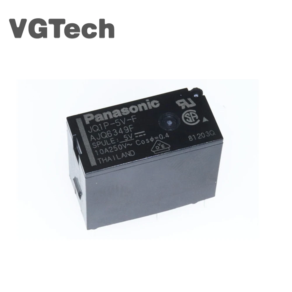 

JQ1P-5V-F AJQ6349F ALQ105 10A Relay DIP5