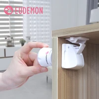 eudemon 8pcs magnetic child lock baby safety cabinet drawer door lock children protection invisible lock kids security