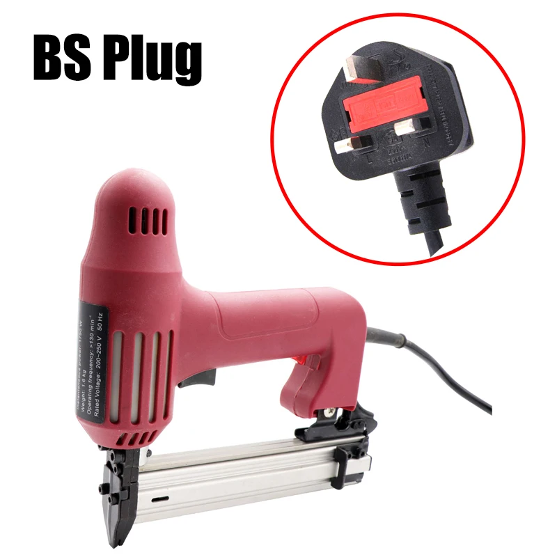 HIFESON F30C гвоздильщик 220V электрические скобы гвоздильники гвоздильщик степлер мебельный штапельный каркас столярные Деревообрабатывающие инструменты