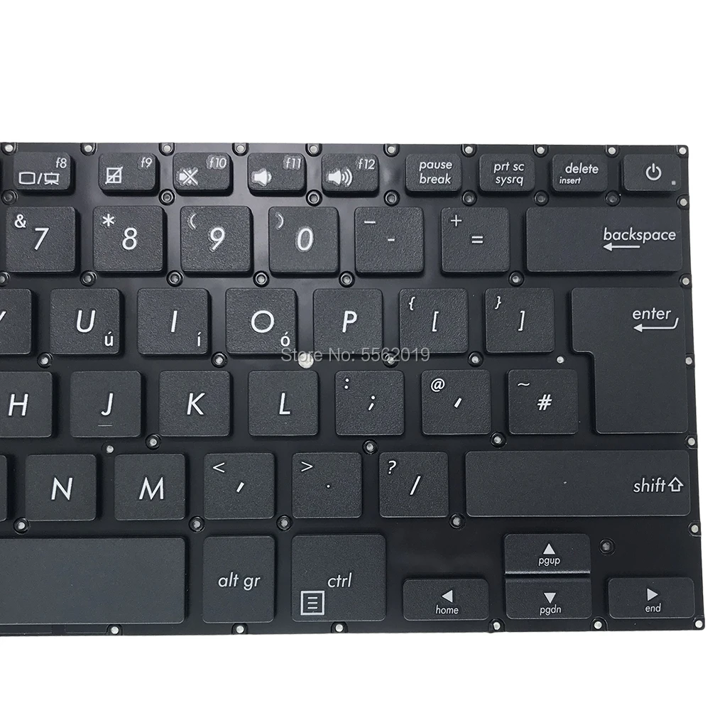 Клавиатура для ноутбука UK GB Turkey для ASUS Vivobook A407 X407 X407UF X407MA, оригинальная новая клавиатура для ПК 0KNB0-F103UK00.