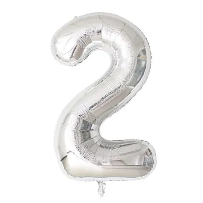 Baby shower 1 шт 16/32/40 '', красный, фиолетовый, зеленый, светло-зеленый, большой 2nd алюминиевой фольги воздушный шар с гелием гигантский номер День рождения украшения - Цвет: as picture