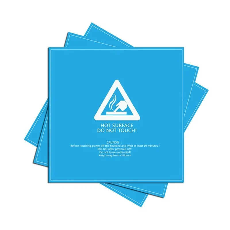 

3D printer platform sticker 214x214 substrate textured paper