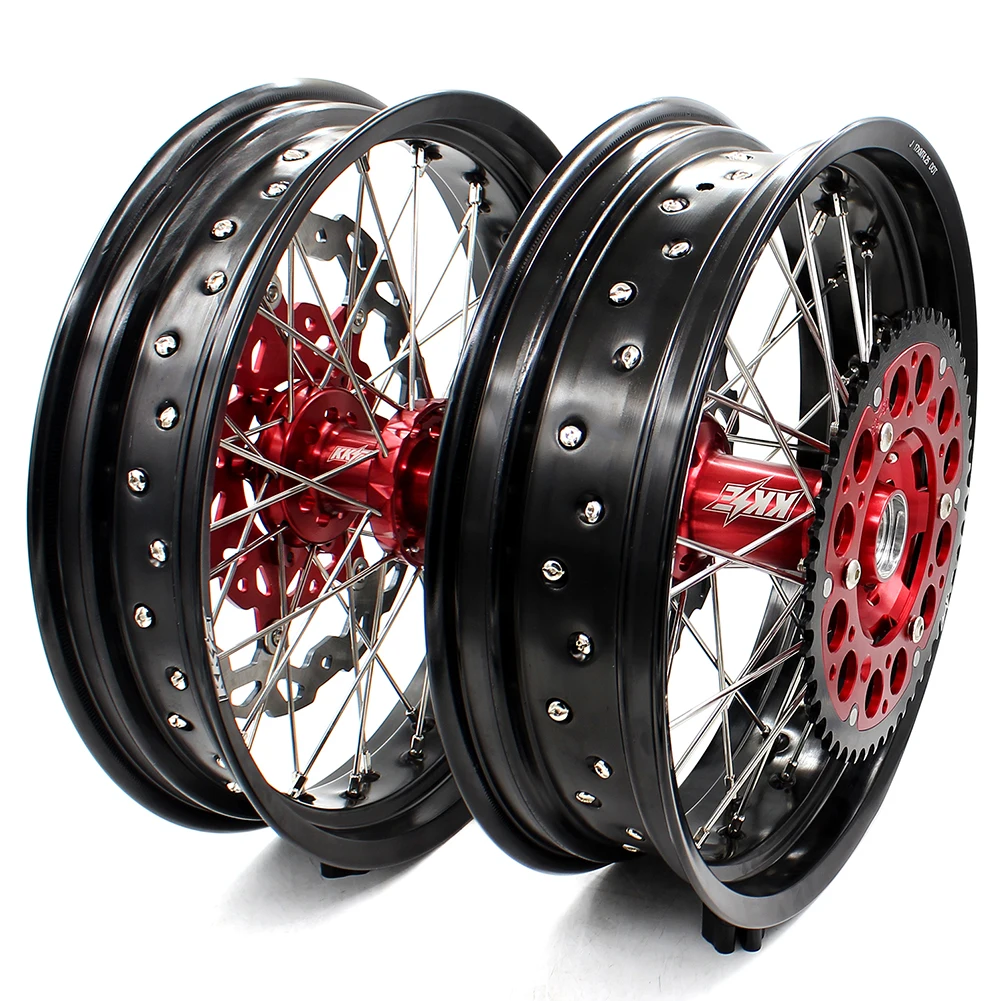 Колесные диски KKE 3 5 и 4 25 XR650R 2000 2008 CUSH Drive Supermoto для заднего колеса HONDA 240 мм|Колеса| |