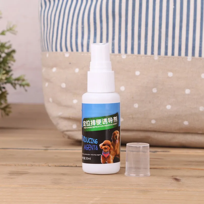 

30ml Inedible Dog Toilet Positioning Spray Inducer Dog Toilet Training Puppy Positioning Defecation Puppy Training Supplies