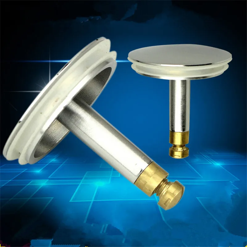 

43mm Bathtub Plug Replacement Bath Up Waste Plug Only Flat Seal Brass Bathroom Tub Drain Drainer Strainer