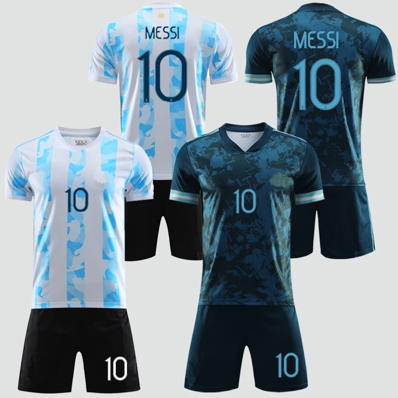 

2021 Argentina home and away jersey MESSI DYBALA AGUERO ICARDI MASCHERANO camiseta de same style