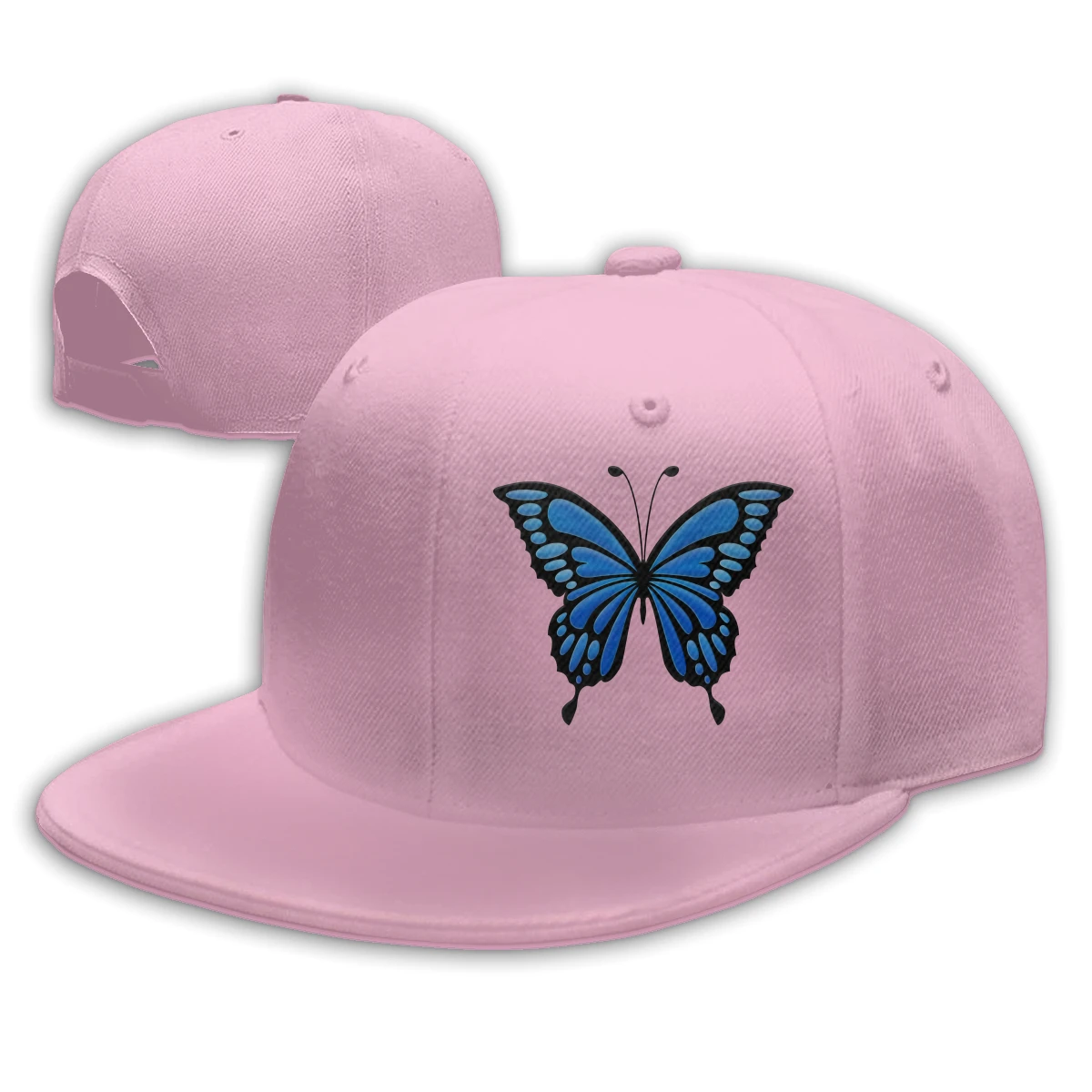 

Blue Butterfly men's womans Fashionable breathable Sun Caps